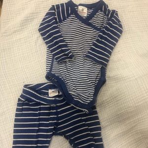 Hanna Andersson Two Piece Stripe Set